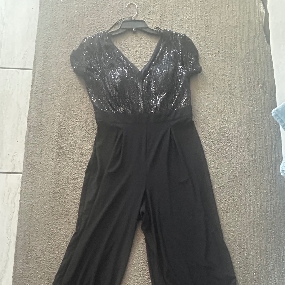Black evening jumper